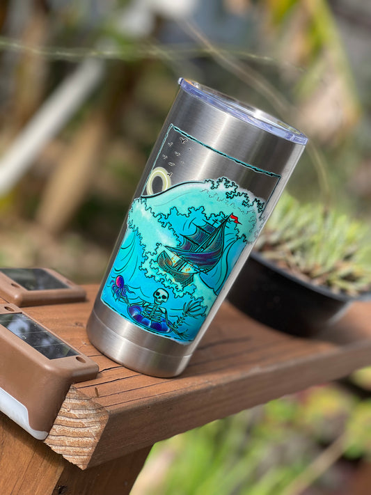 Dead Calm - Ship at Sea 20oz Tumbler