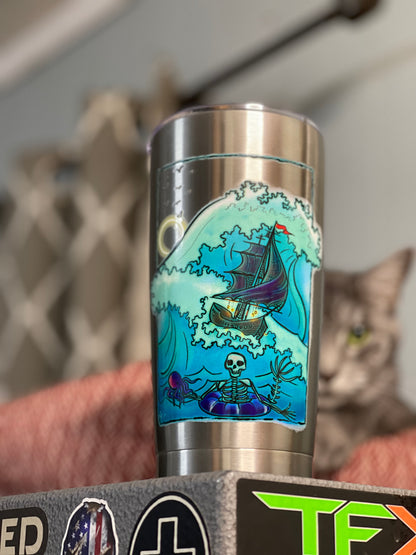 Dead Calm - Ship at Sea 20oz Tumbler
