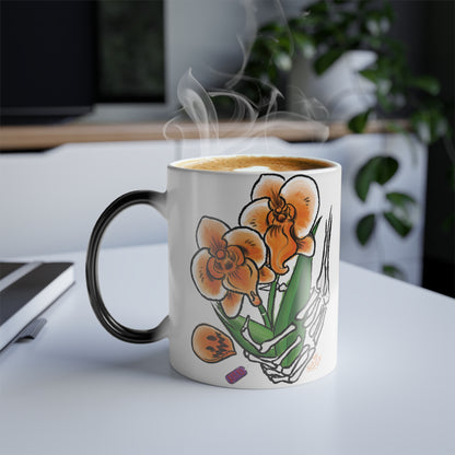 October's Bloom - Color Morphing Mug 11oz