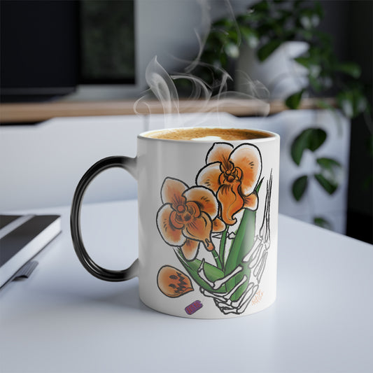October's Bloom - Color Morphing Mug 11oz