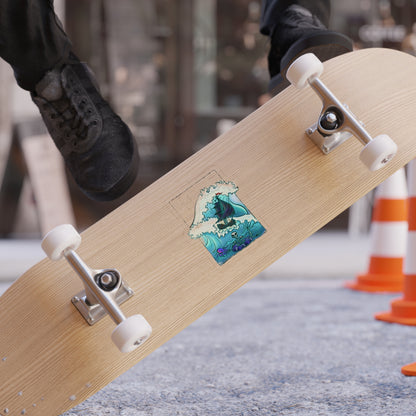 Dead Calm - Ship at Sea Clear Vinyl Sticker