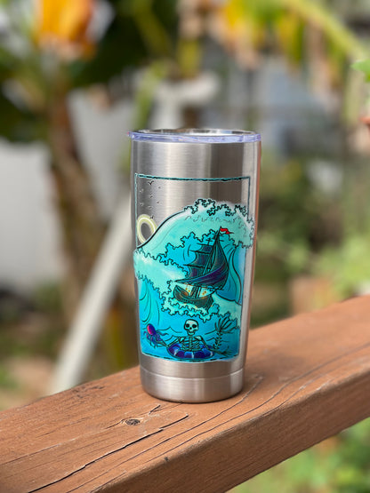 Dead Calm - Ship at Sea 20oz Tumbler