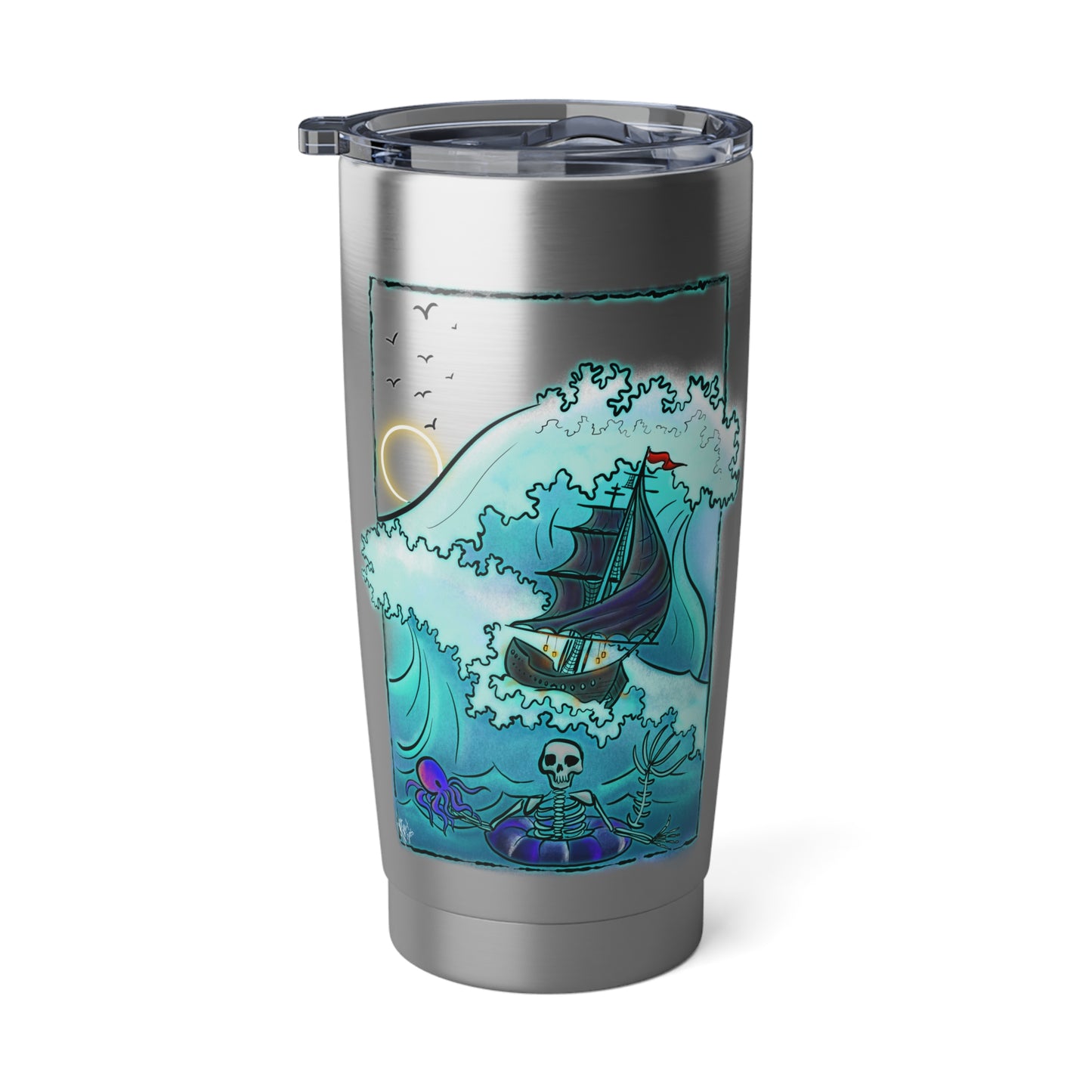 Dead Calm - Ship at Sea 20oz Tumbler