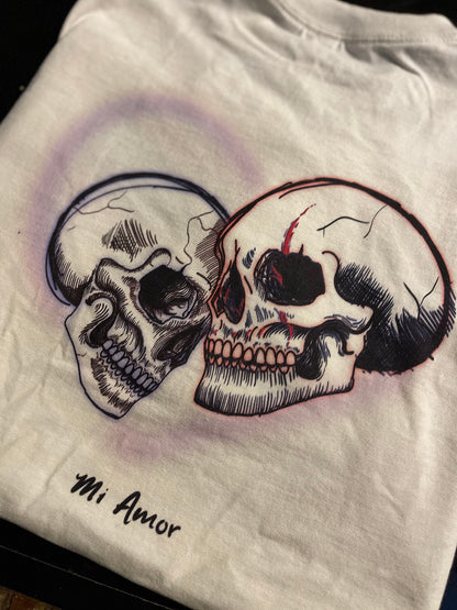 Mi Amor - Skull Heart Tee