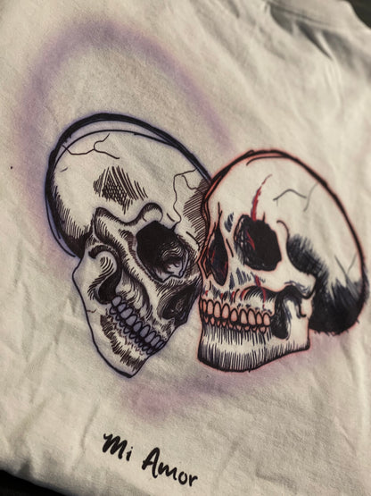 Mi Amor - Skull Heart Tee